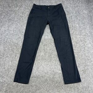 Birddogs Pants Mens 32x32 Navy Blue Chino Stretch Golf Work Travel FITS32x30.5